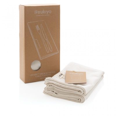 Ukiyo Aware™ 180gr rcotton table napkins 4pcs set