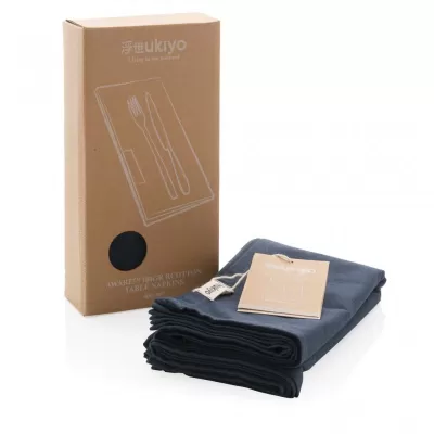 Ukiyo Aware™ 180gr rcotton table napkins 4pcs set