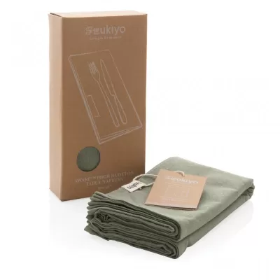 Ukiyo Aware™ 180gr rcotton table napkins 4pcs set