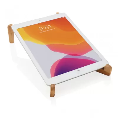 Bamboo portable laptop stand