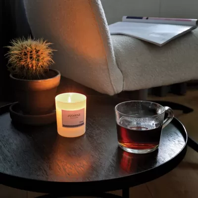 Ukiyo small scented candle in glass
