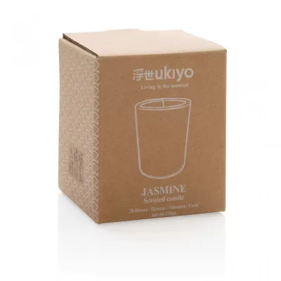 Ukiyo small scented candle in glass