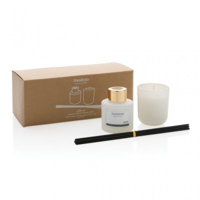 Ukiyo candle and fragrance sticks gift set