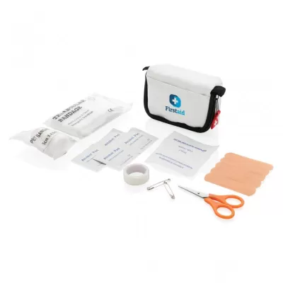 First aid set in pouch