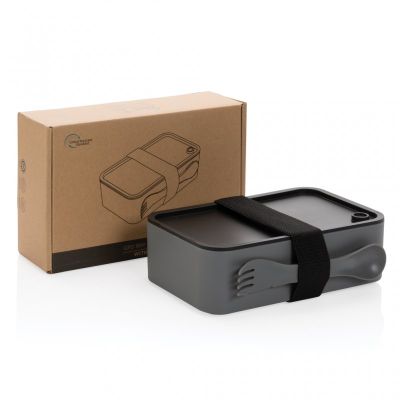 PP lunch box with spork