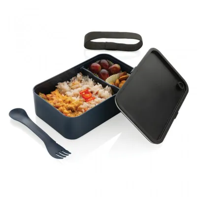PP lunch box with spork