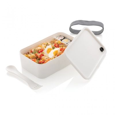 PP lunchbox with spork