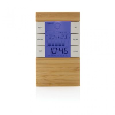 Utah RCS rplastic and bamboo weather station