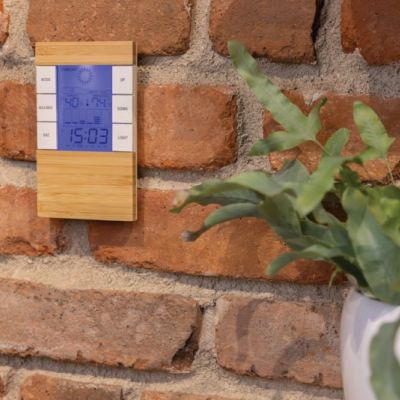 Utah RCS rplastic and bamboo weather station