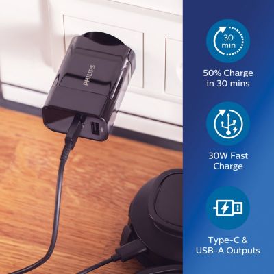 Philips ultra fast PD wall charger