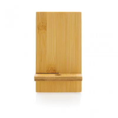 Bamboo phone stand in kraft box