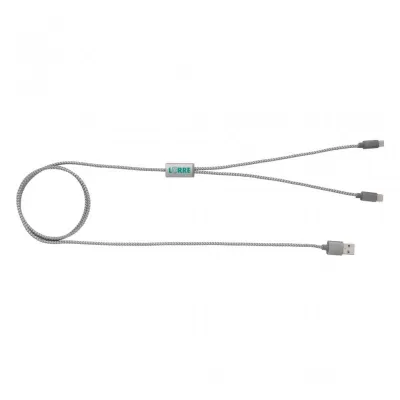 3-in-1 braided cable