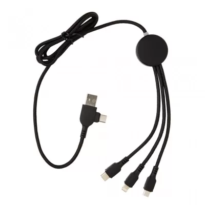 Light up logo 6-in-1 cable