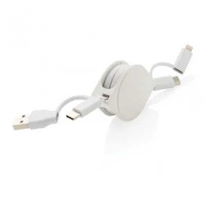 RCS recycled plastic and TPE 4 in 1 cable