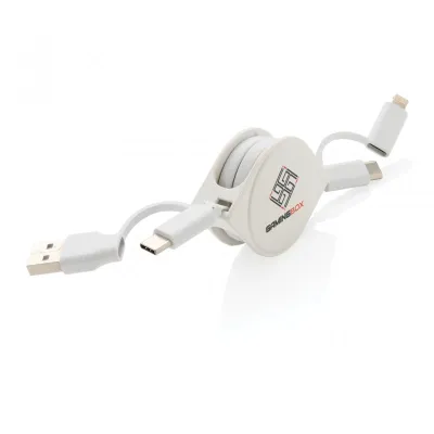 RCS recycled plastic and TPE 4 in 1 cable