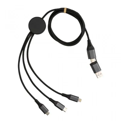Terra 60W RCS recycled aluminium 120cm 6-in-1 cable