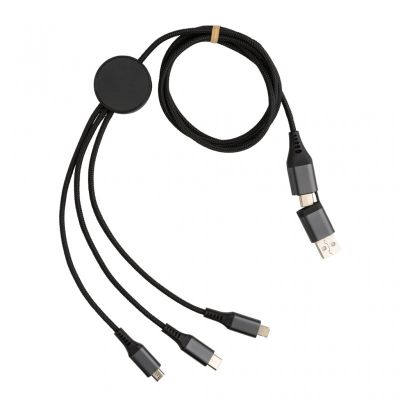 Terra 60W RCS recycled aluminium 120cm 6-in-1 cable