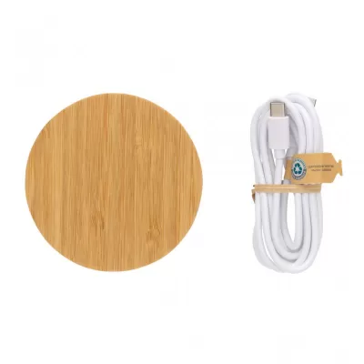 Bamboo 15W wireless charger