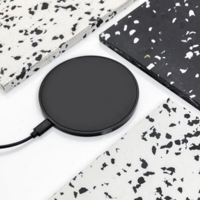 RCS standard recycled plastic 10W wireless charger