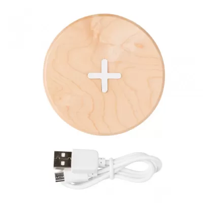 5W wood wireless charger