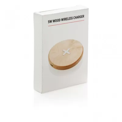 5W wood wireless charger