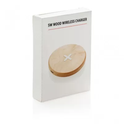 5W wood wireless charger