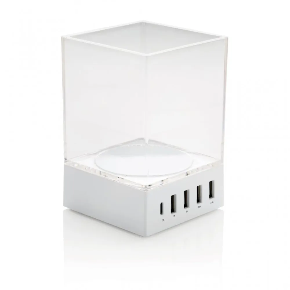 Pen holder USB charger Zeppelin