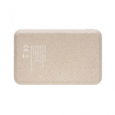 Cork and Wheat 5.000 mAh pocket powerbank