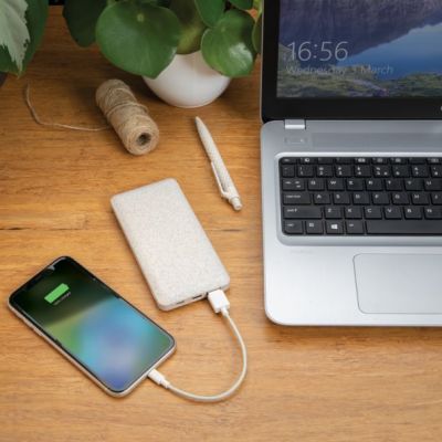 10.000 mah wheat straw powerbank