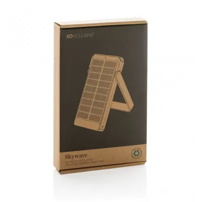 Skywave RCS recycled plastic solar powerbank 10000 mAh