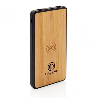 RCS recycled plastic 8000 mAh Wireless Powerbank