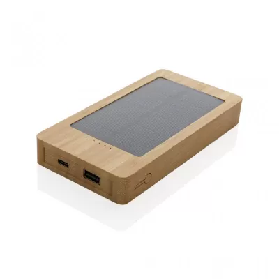 Sunwick 10.000 mAh Bamboo solar powerbank