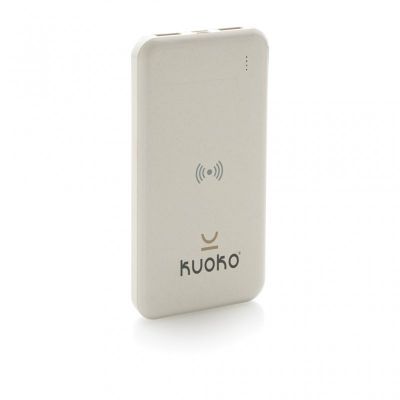 RCS standard recycled plastic wireless powerbank