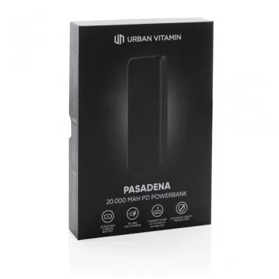 Urban Vitamin Pasadena 20.000 mAh 18W PD powerbank