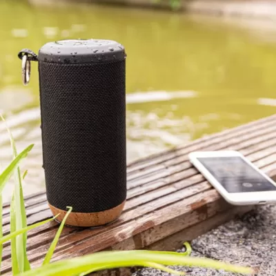 Baia 10W wireless speaker, cork