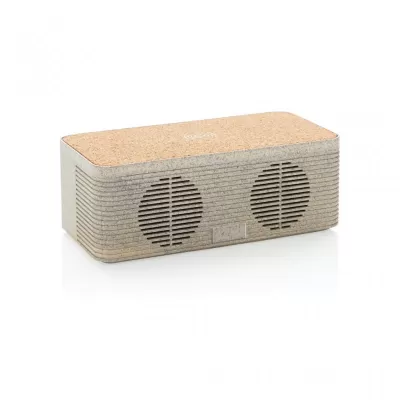 Wheatstraw wireless charging speaker