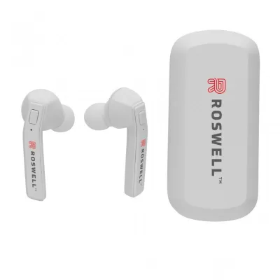 Free Flow TWS earbuds in charging case