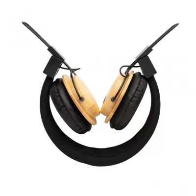 Bamboo wireless headphone