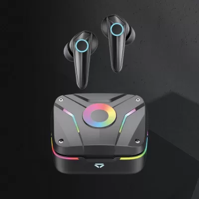 RGB gaming earbuds with ENC