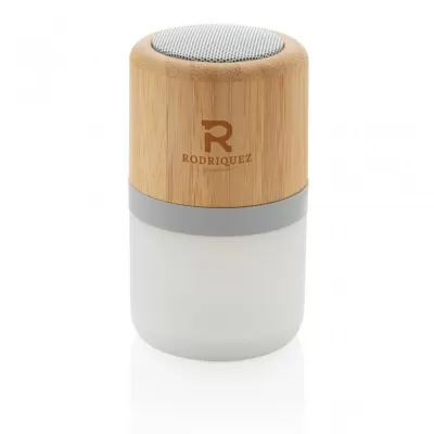 Bamboo colour changing 3W speaker light