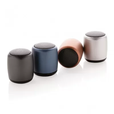 Mini aluminium wireless speaker