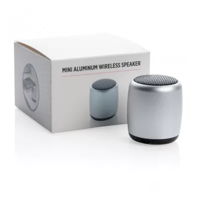 Mini aluminium wireless speaker