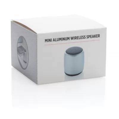 Mini aluminium wireless speaker