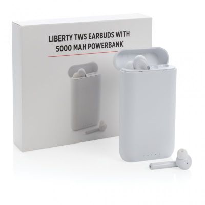 Liberty TWS earbuds with 5.000 mAh powerbank