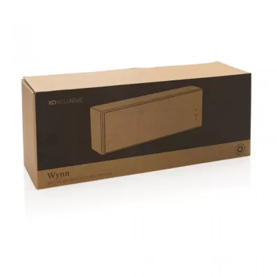 Wynn 10W bamboo wireless speaker