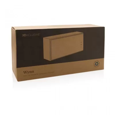 Wynn 20W bamboo wireless speaker