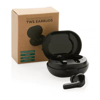 RCS standard recycled plastic TWS earbuds