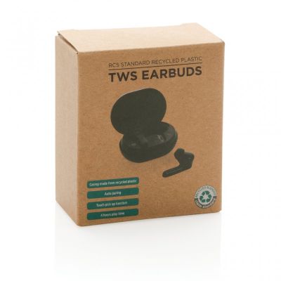 RCS standard recycled plastic TWS earbuds