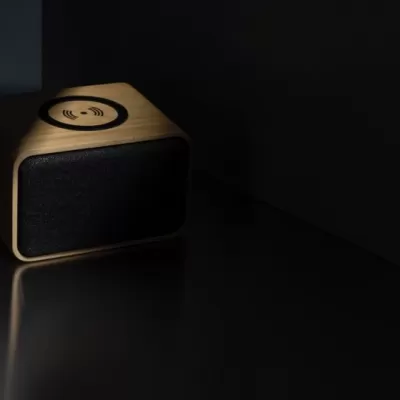 RCS Rplastic 3W speaker with bamboo 5W wireless