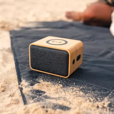 RCS Rplastic 3W speaker with bamboo 5W wireless